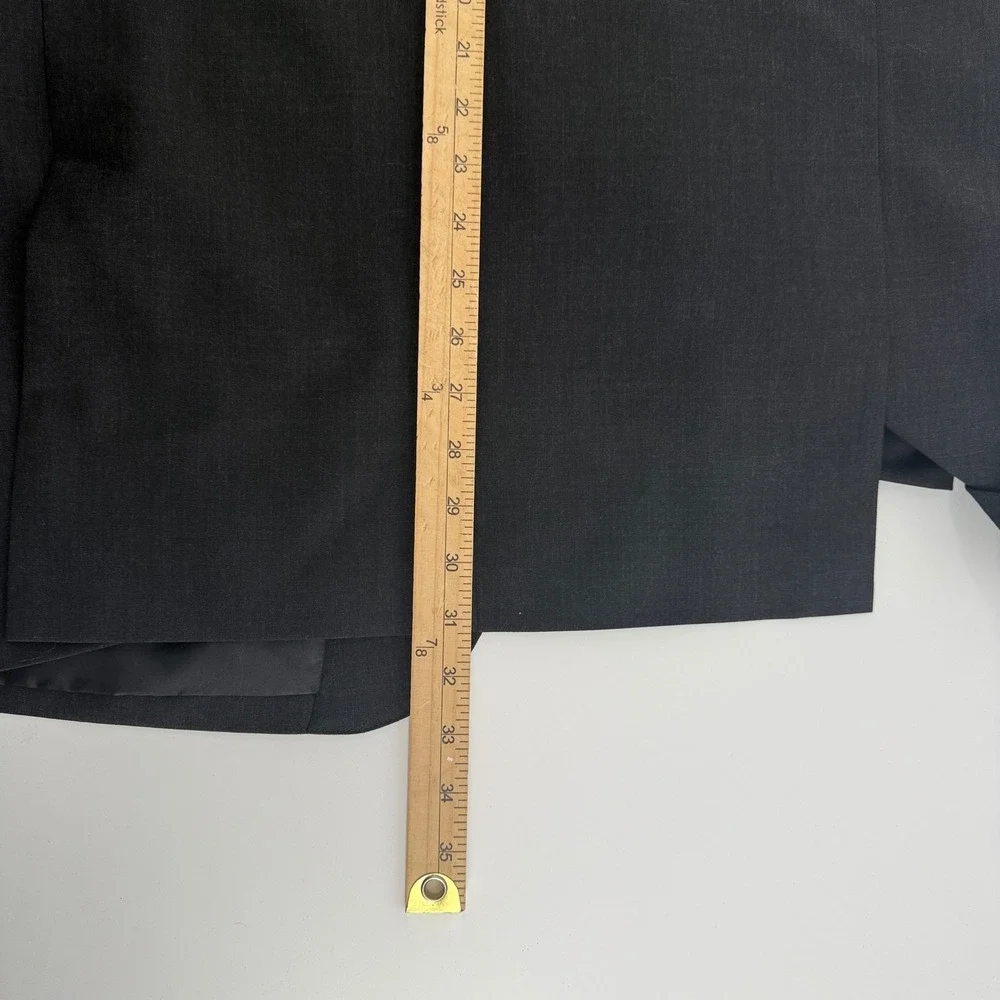Bonobos Standard Fit Blazer Mens 44L Charcoal Gray Wool Stretch 15399-GY442